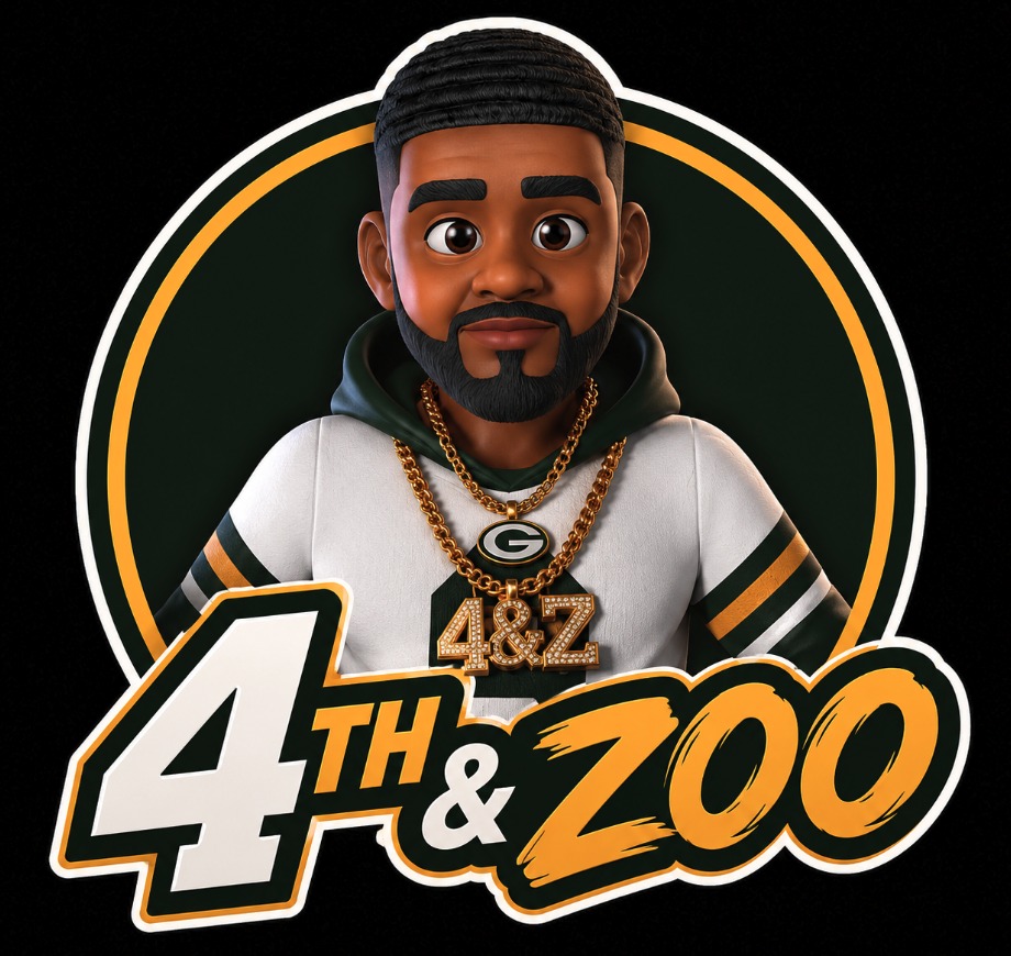 4th & Zoo mascot logo